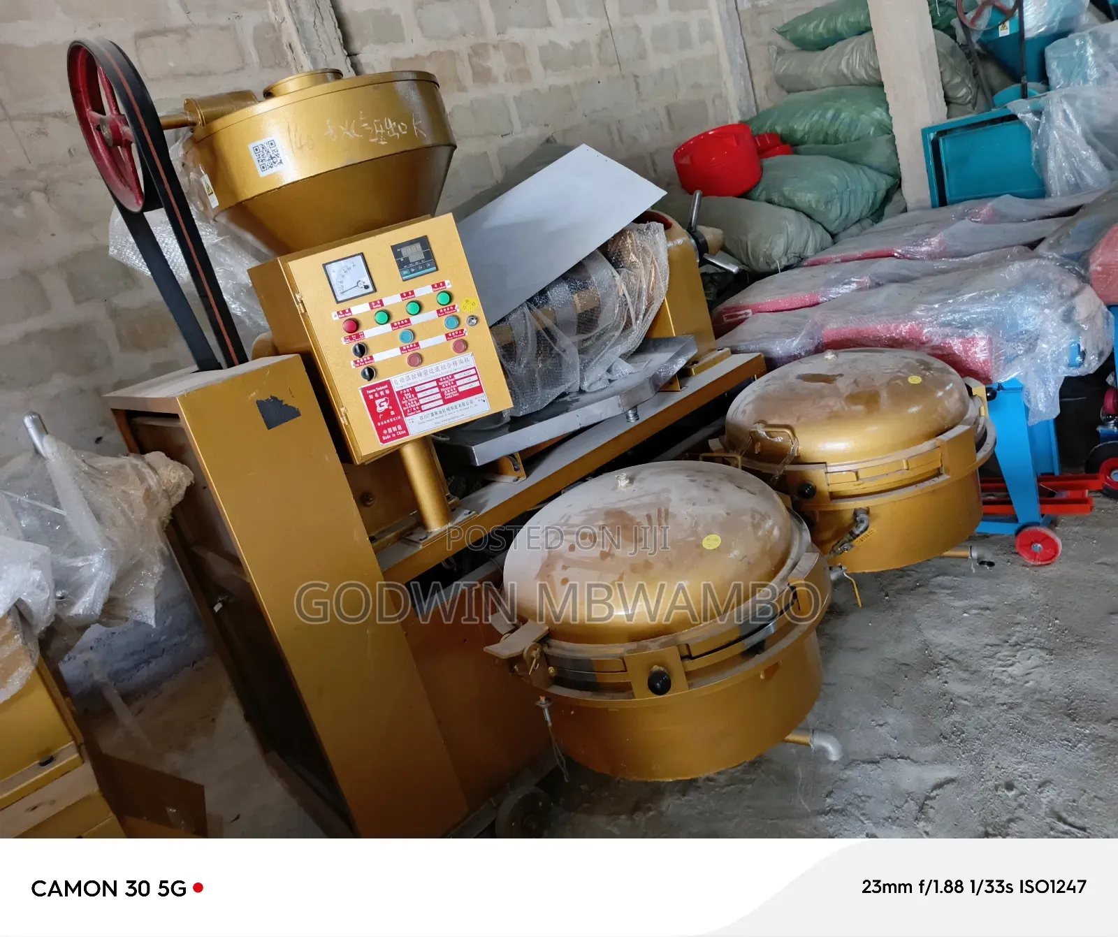 Mashine Ya Kuchakata Mafuta Ya Alizeti #Oilpressingmachine