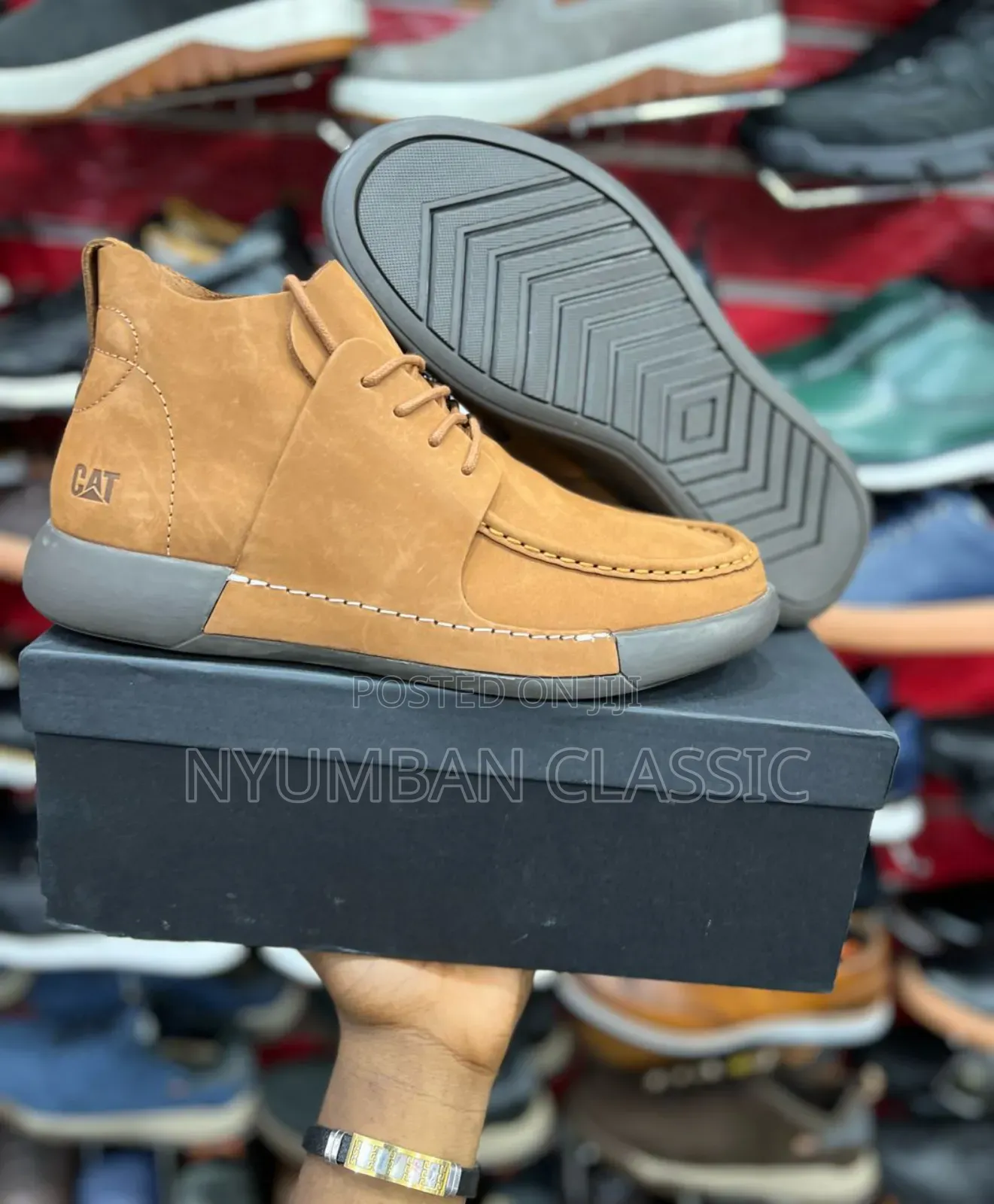 Men's Caterpillar Shoes Pure Leather