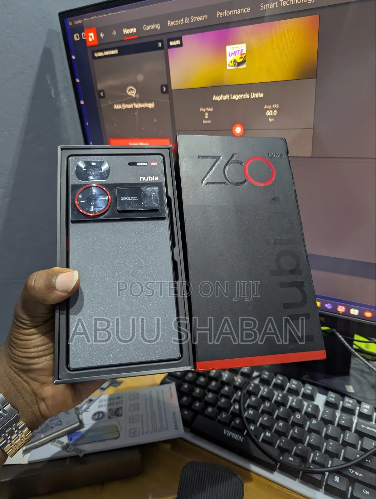 ZTE nubia Z60 Ultra 512 GB Black