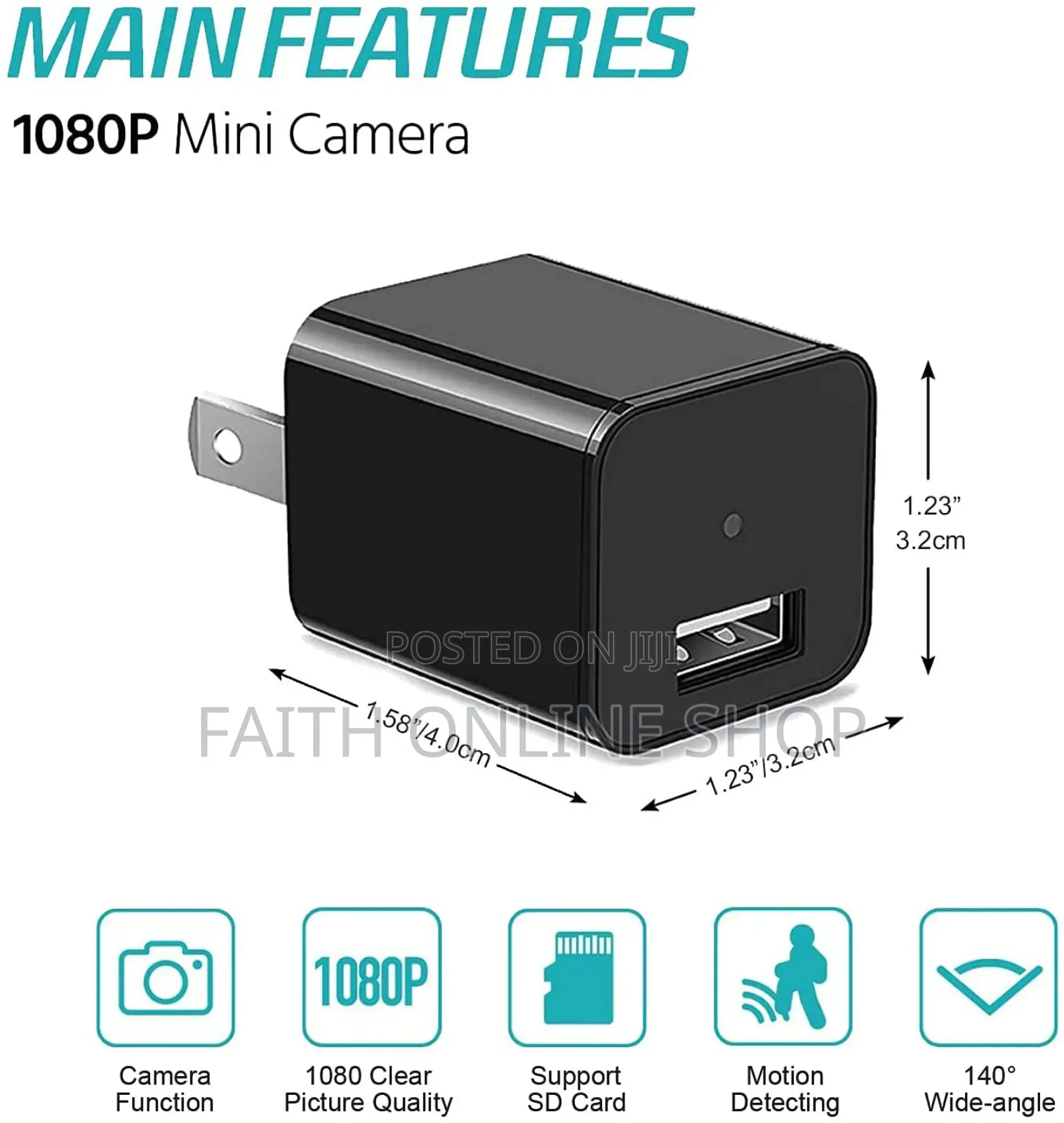 Spy Camera Charger