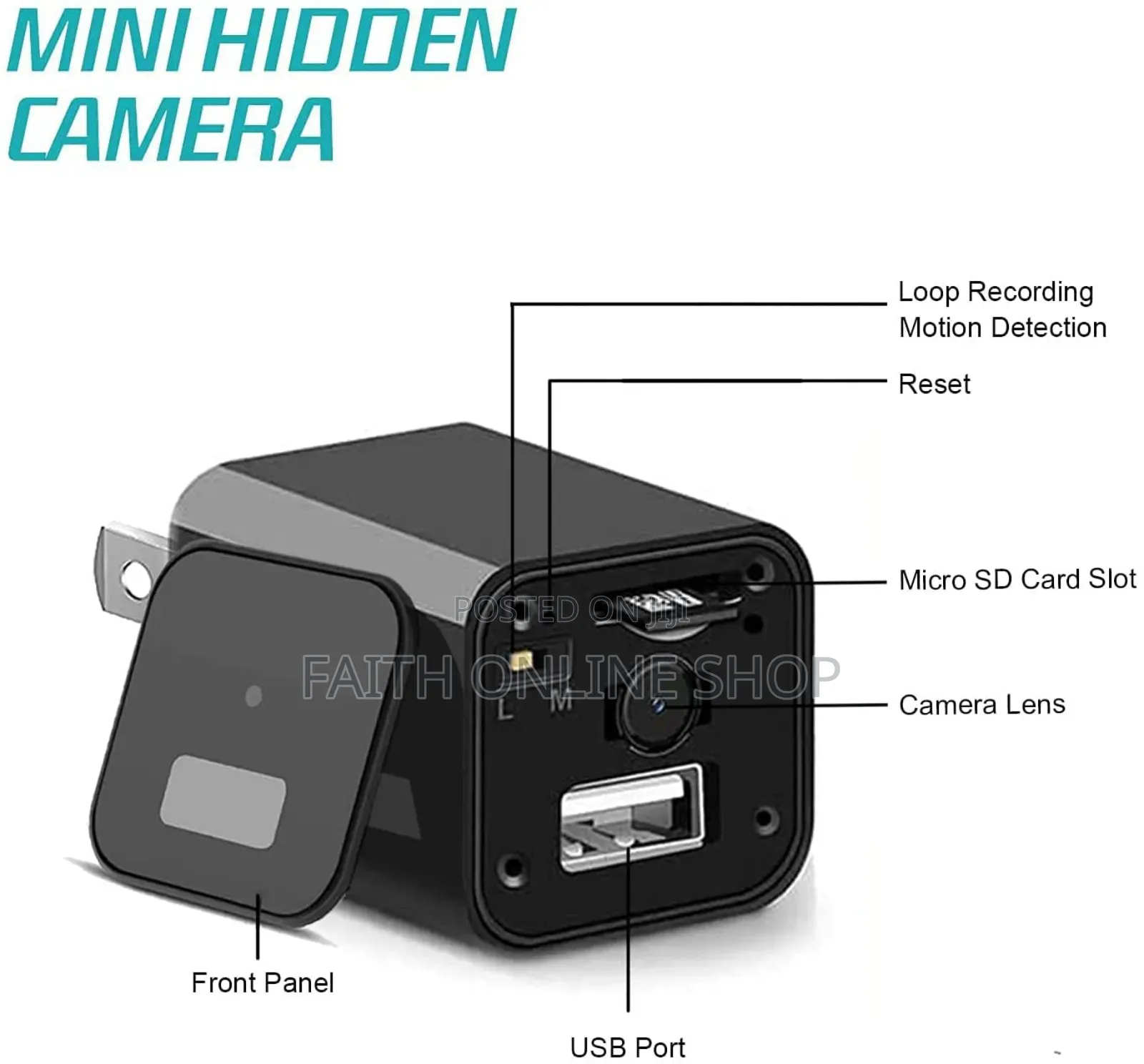 Spy Camera Charger