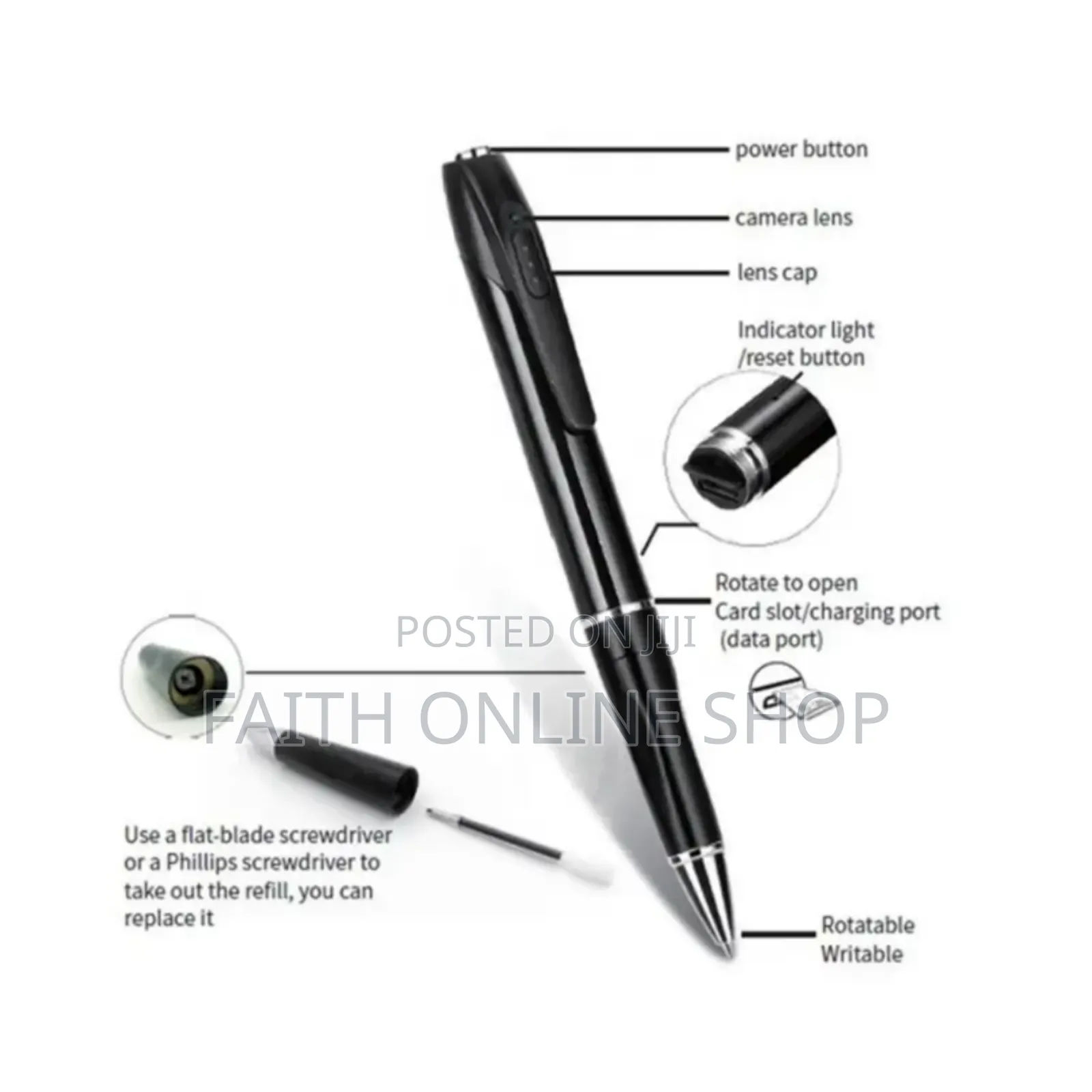 Spy Pen Camera 1080p