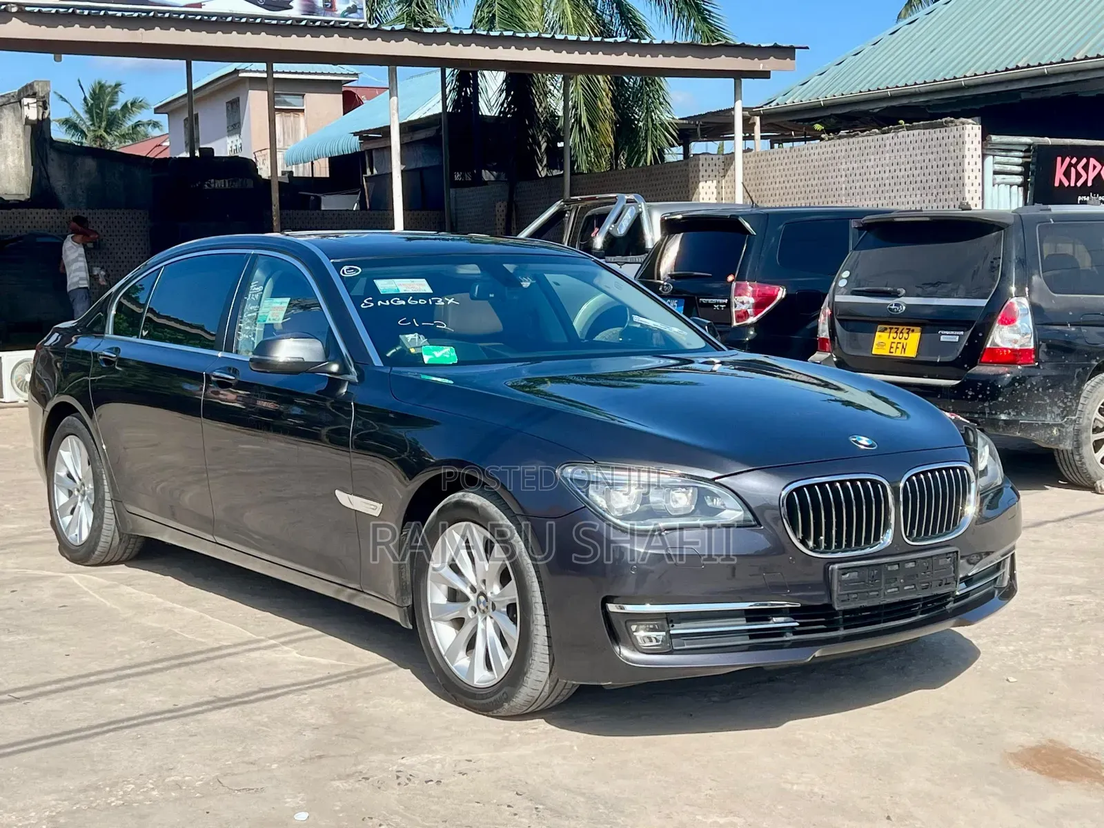 BMW 7 Series 740i 4dr Sedan (3.0L 6cyl Turbo 8A) 2014 Black