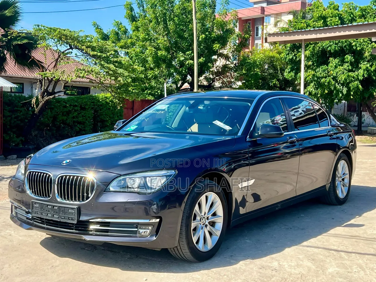 BMW 7 Series 740i 4dr Sedan (3.0L 6cyl Turbo 8A) 2014 Black