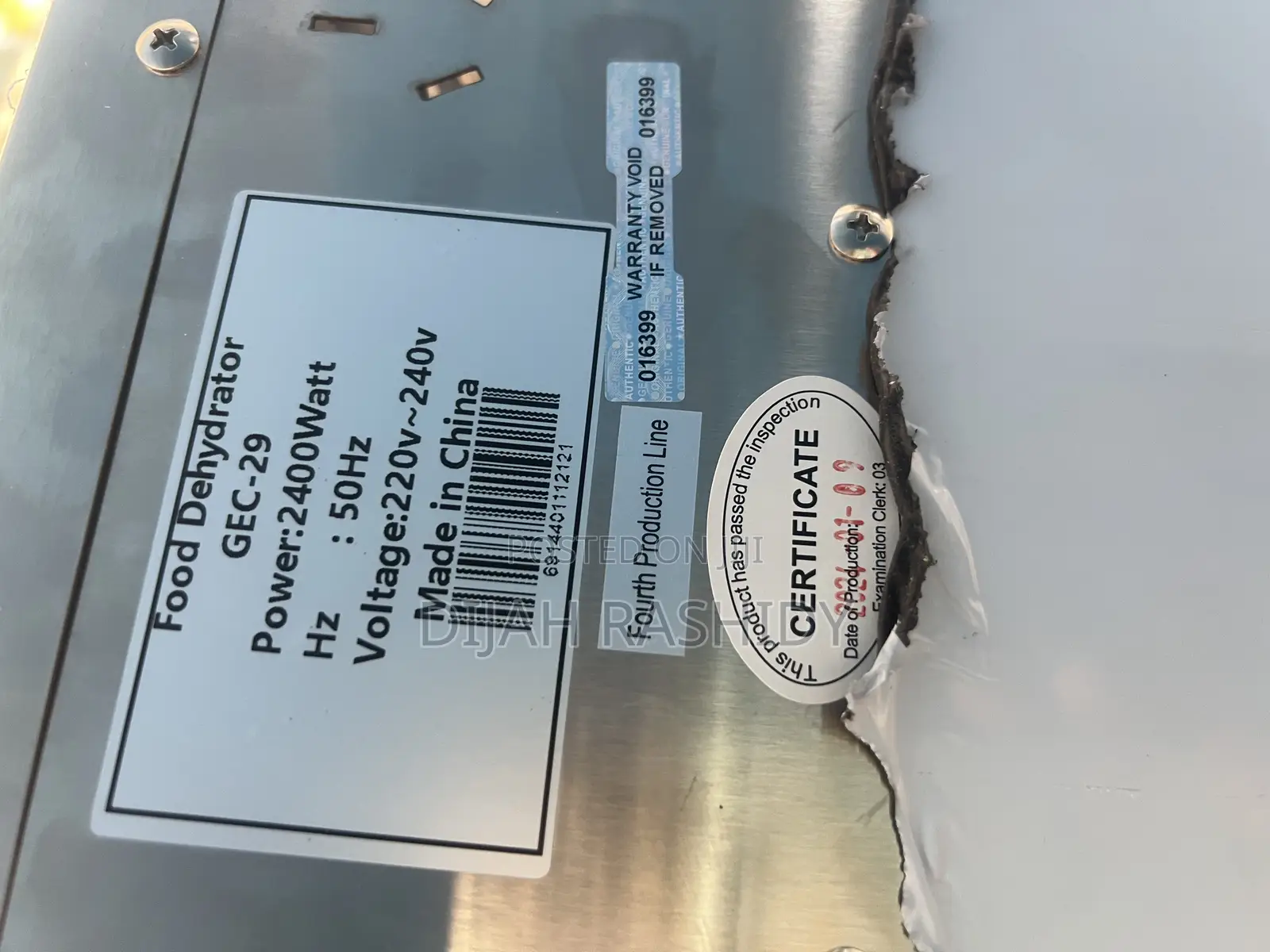 Food Dehydrator
