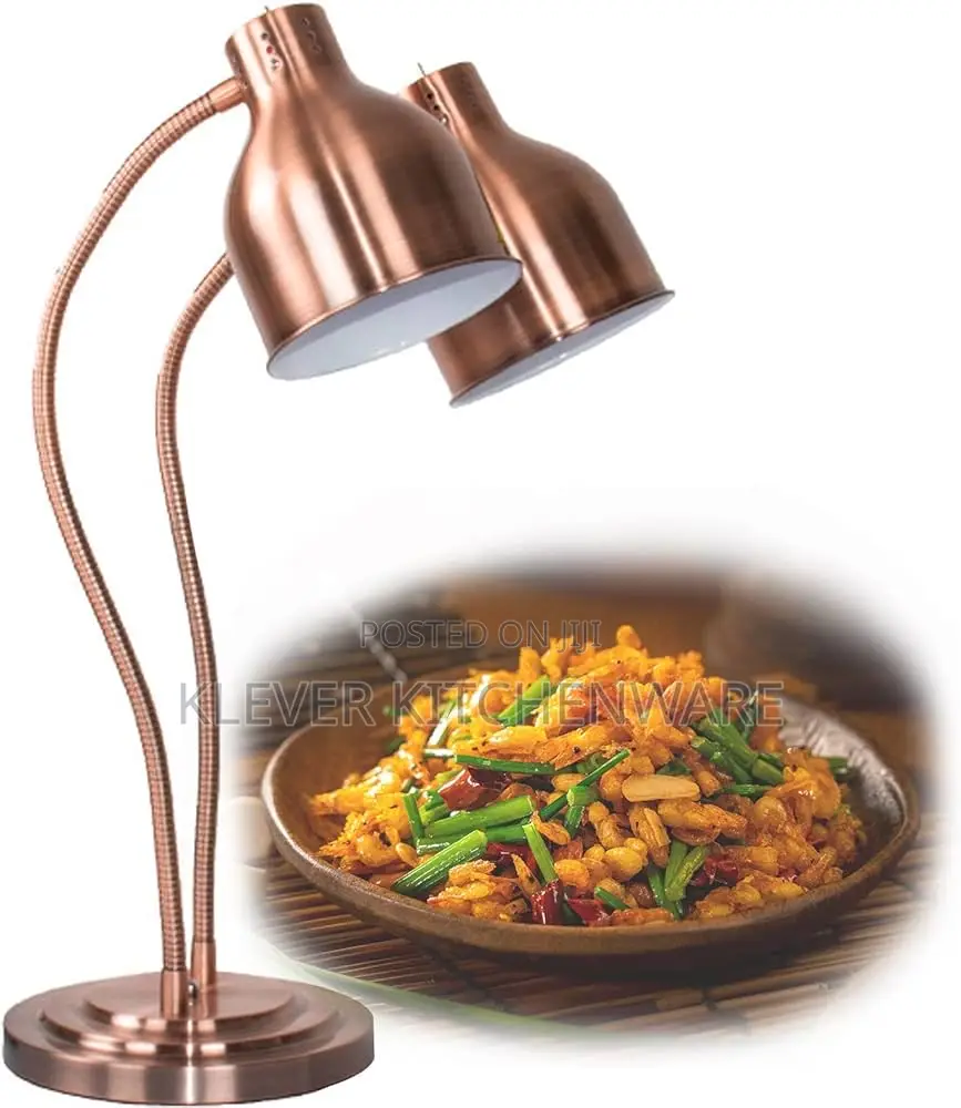 Commercial Double Food Warmer Lamp