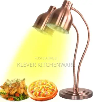 Commercial Double Food Warmer Lamp