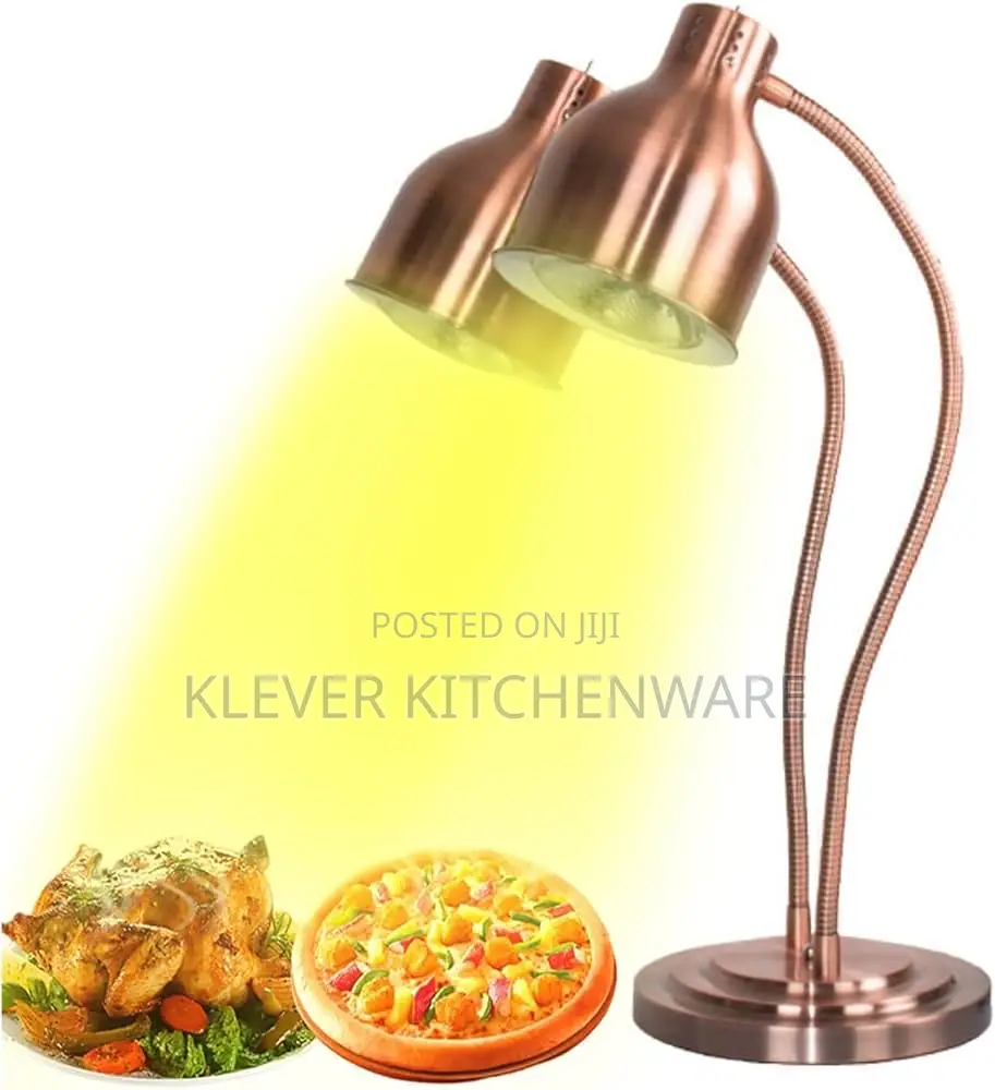 Commercial Double Food Warmer Lamp