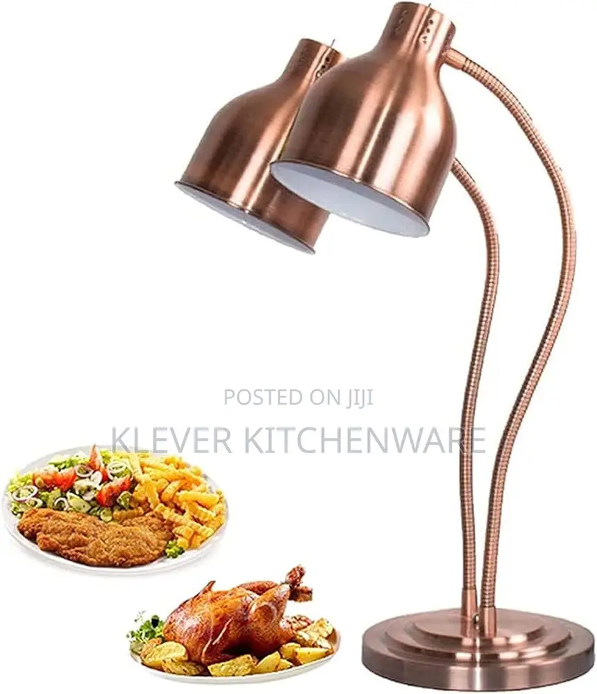 Commercial Double Food Warmer Lamp