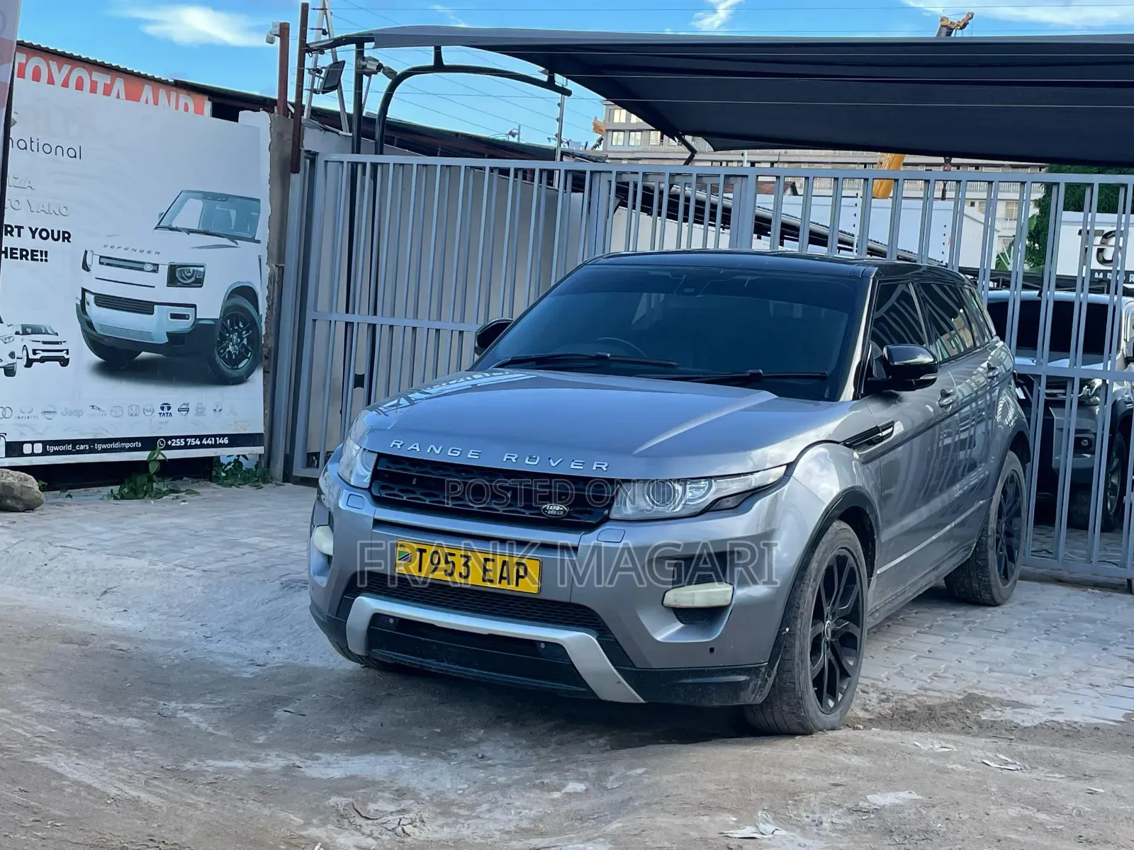 Land Rover Range Rover Evoque 2012 Silver