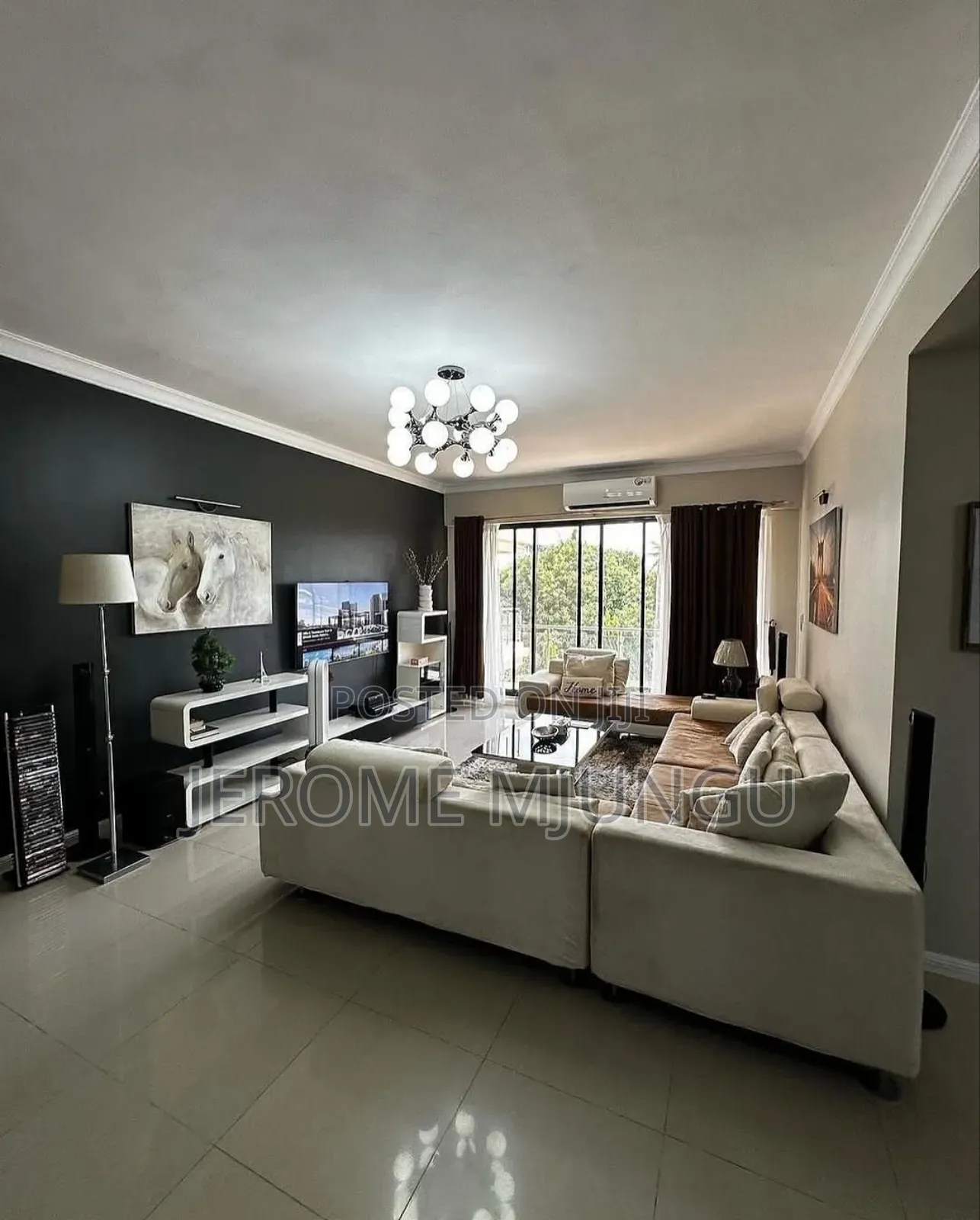 Furnished 3bdrm Apartment in Masaki for rent