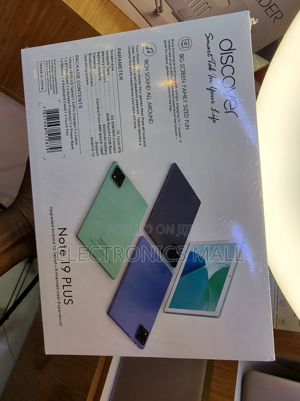 New Discover Note 19 Plus 512 GB Gray