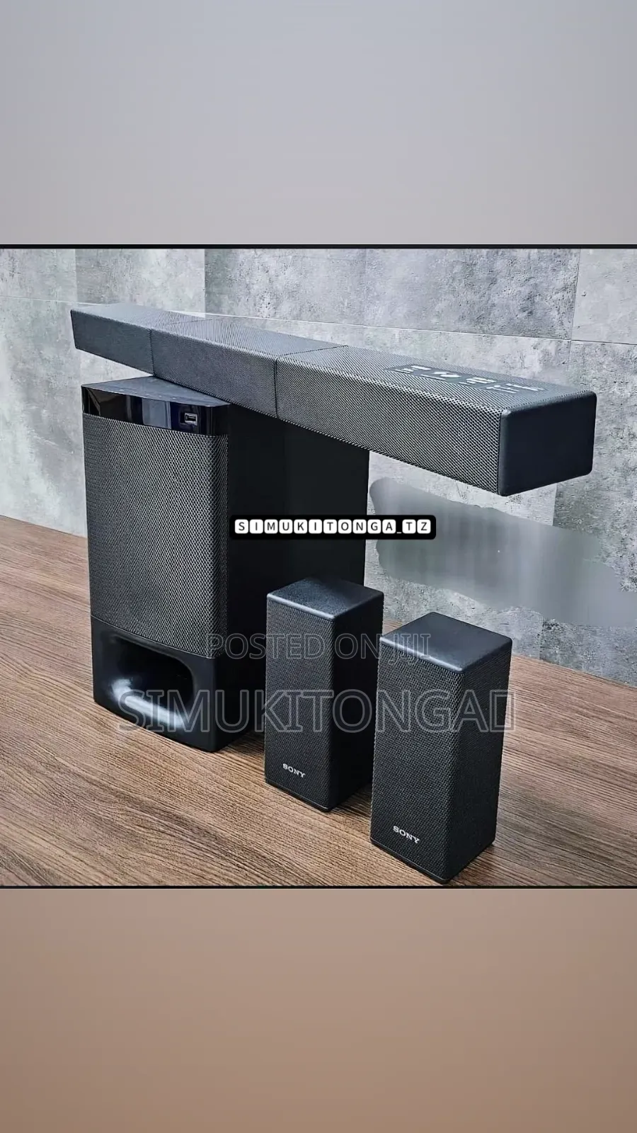 *Sony Sound Bar Ht-S500rf