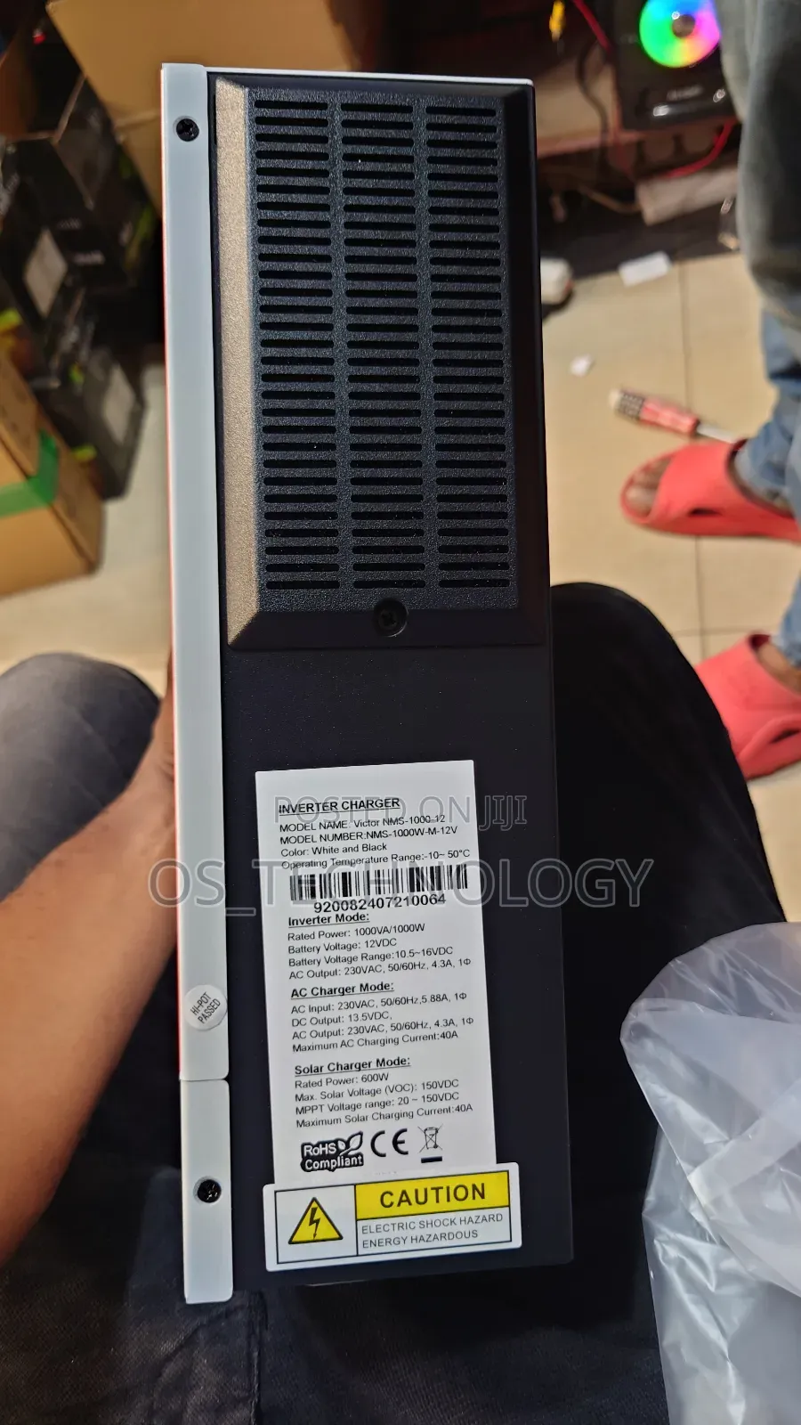 Original Hybrid Inverter Backup 1000w Pure Sine Wave 12v