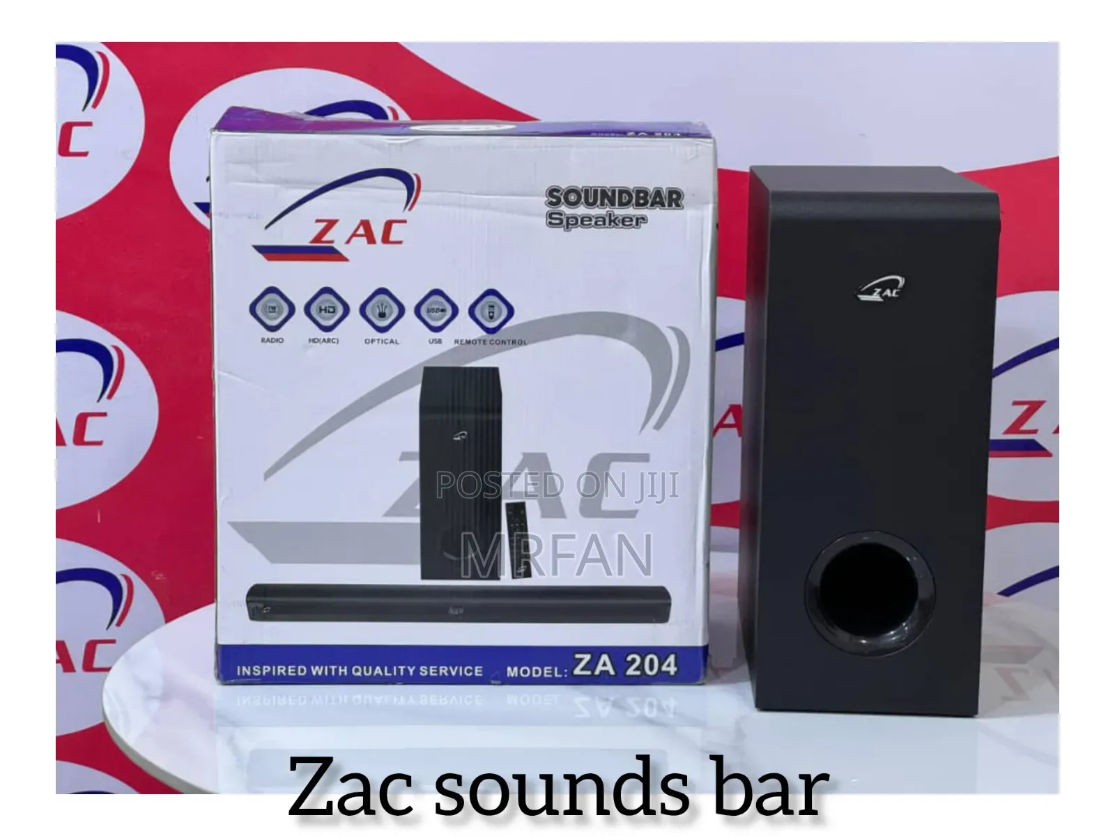 Zac Soundbar
Watts 200