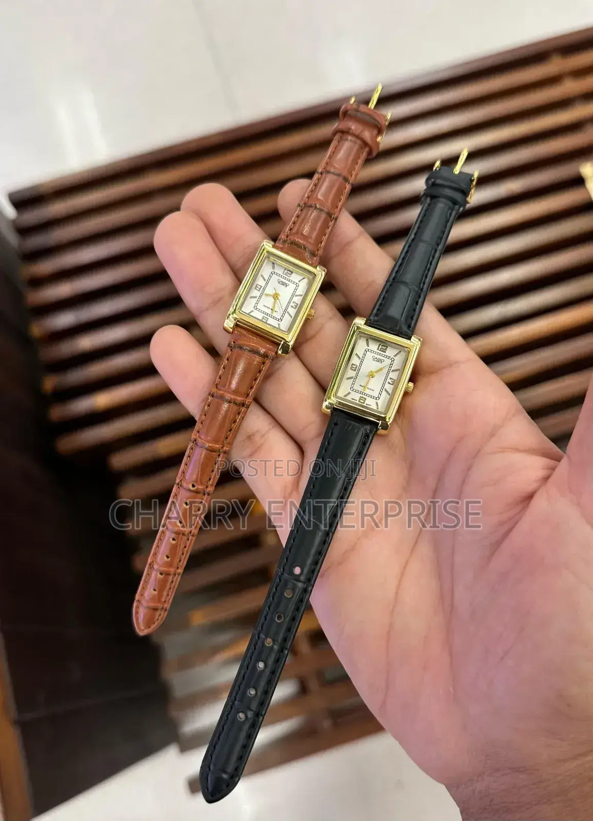 New Ladies Casio Watch
High Quality
Genuine Leather