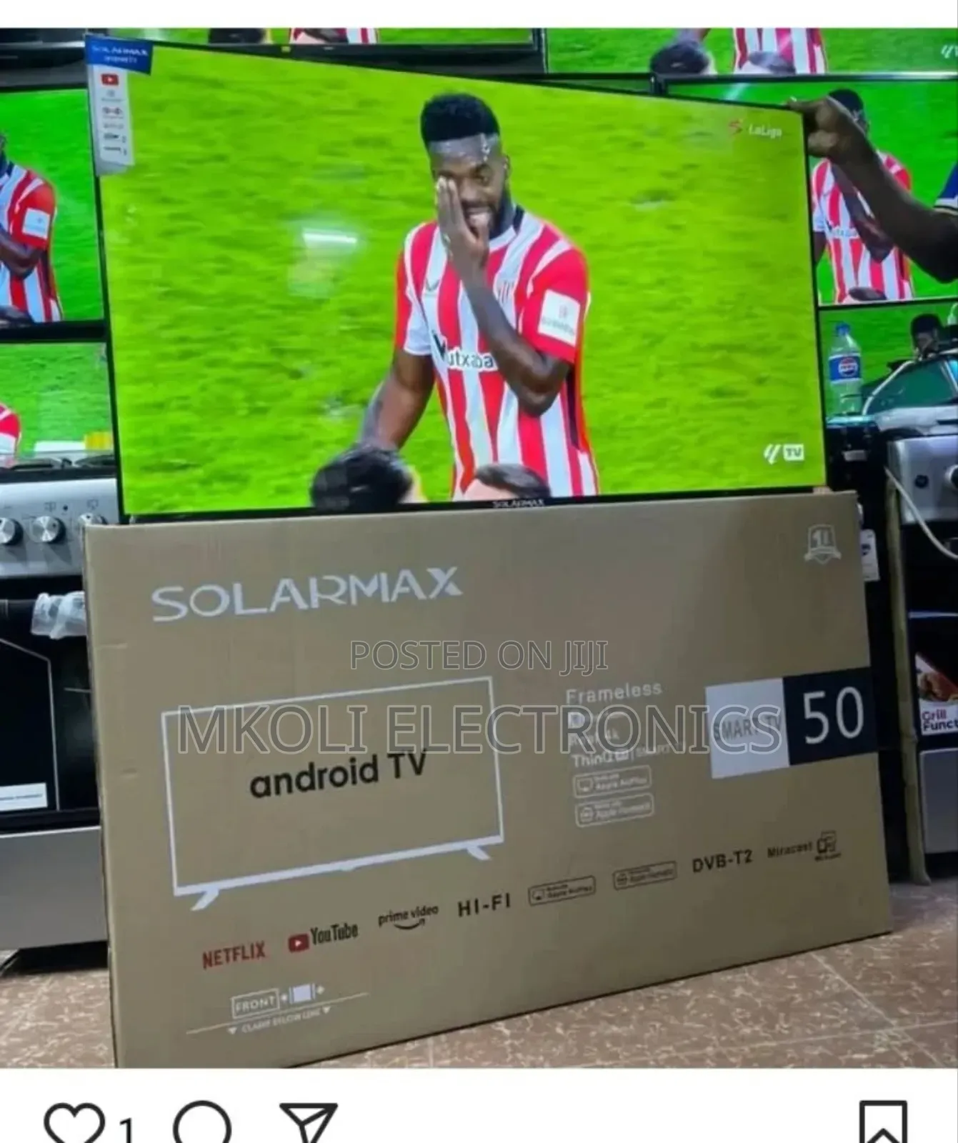 Solar Max Smart Tv 50 Inches