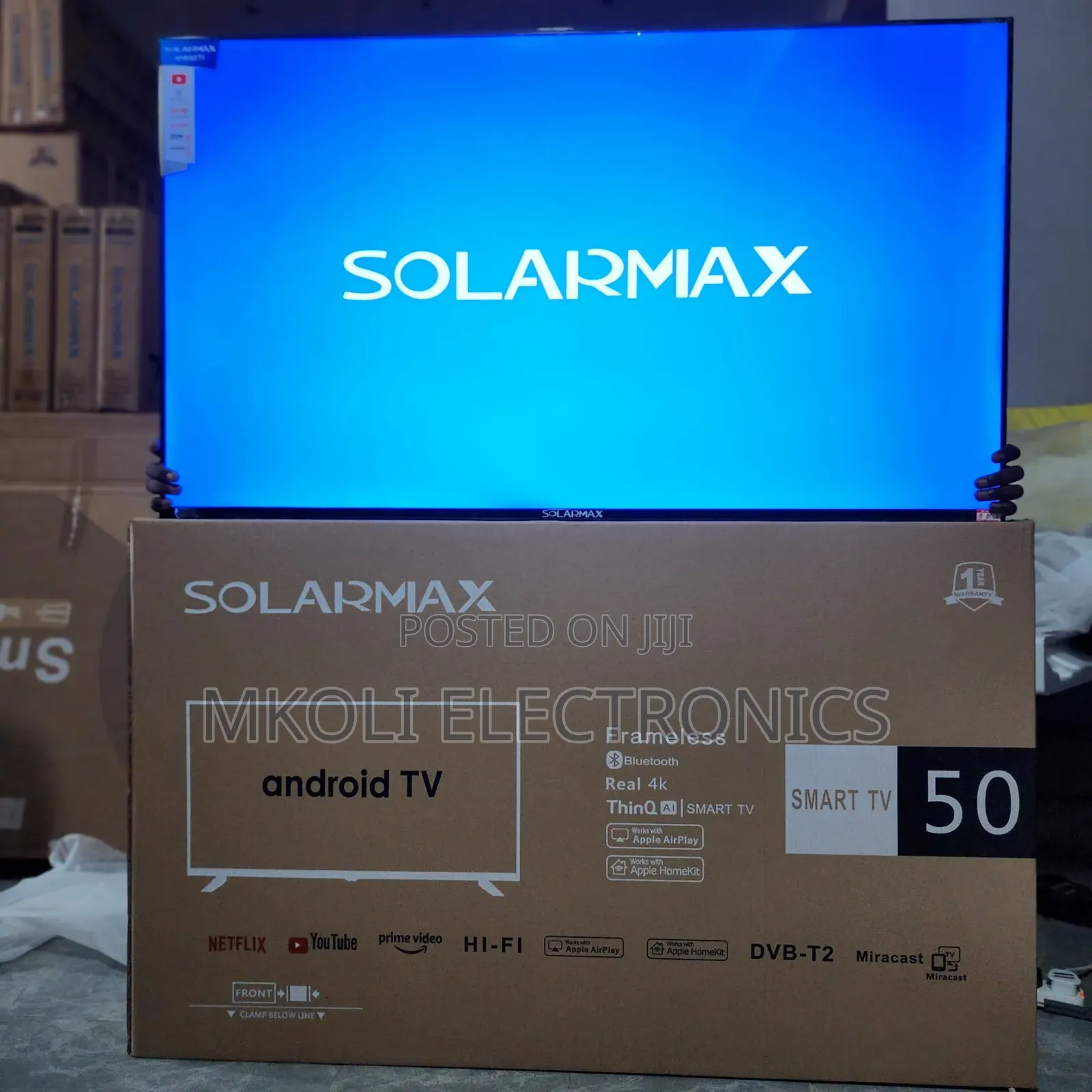 Solar Max Smart Tv 50 Inches