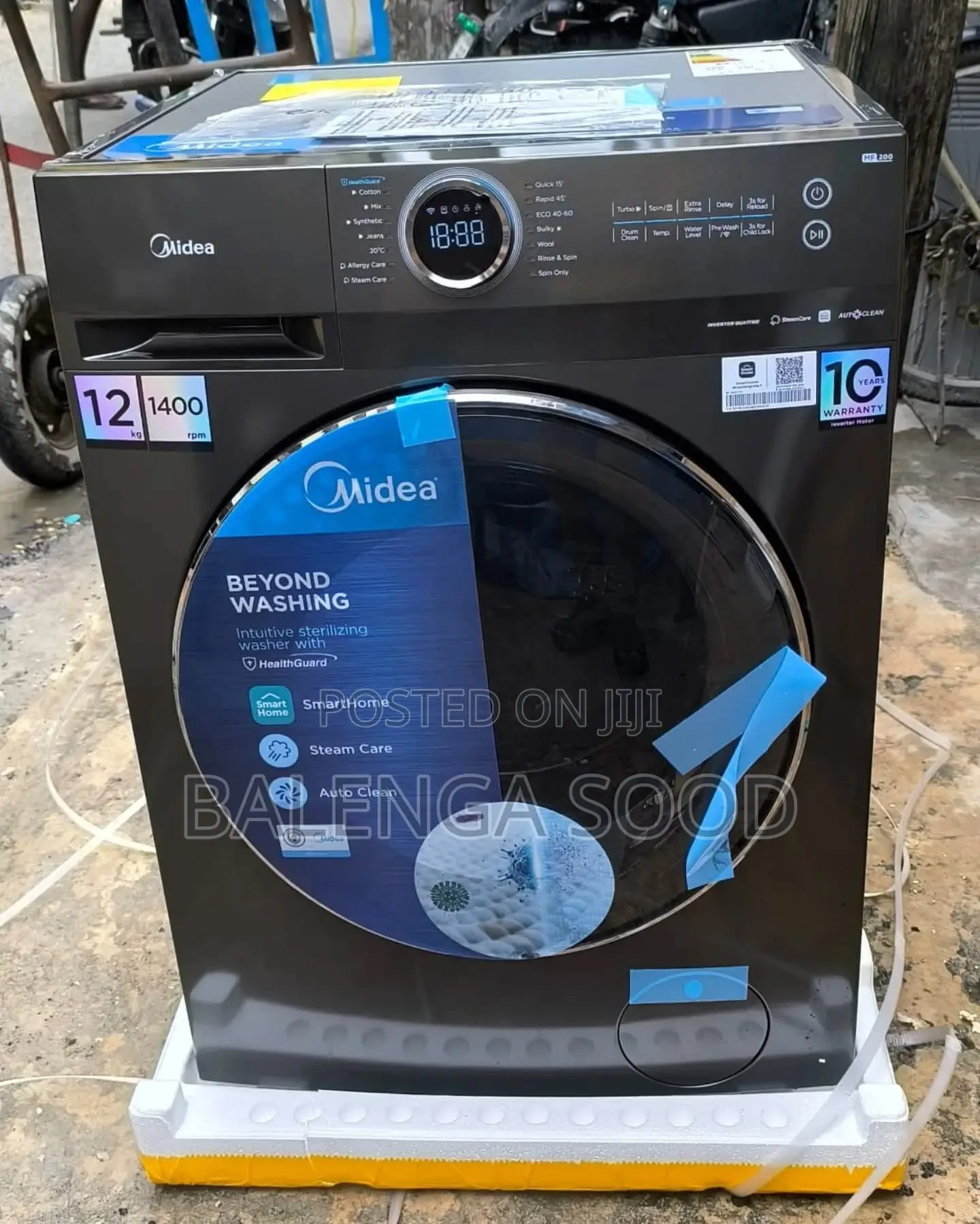 Midea Front Load Automatic Washer( 12kg)