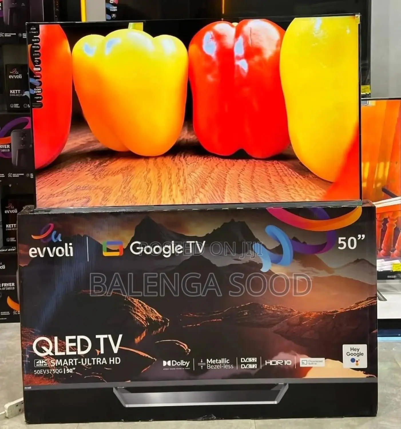 Evvoli Smart Qled Tv 50( Made in Itally)