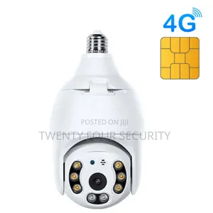 4g/Wifi Bulb Camera