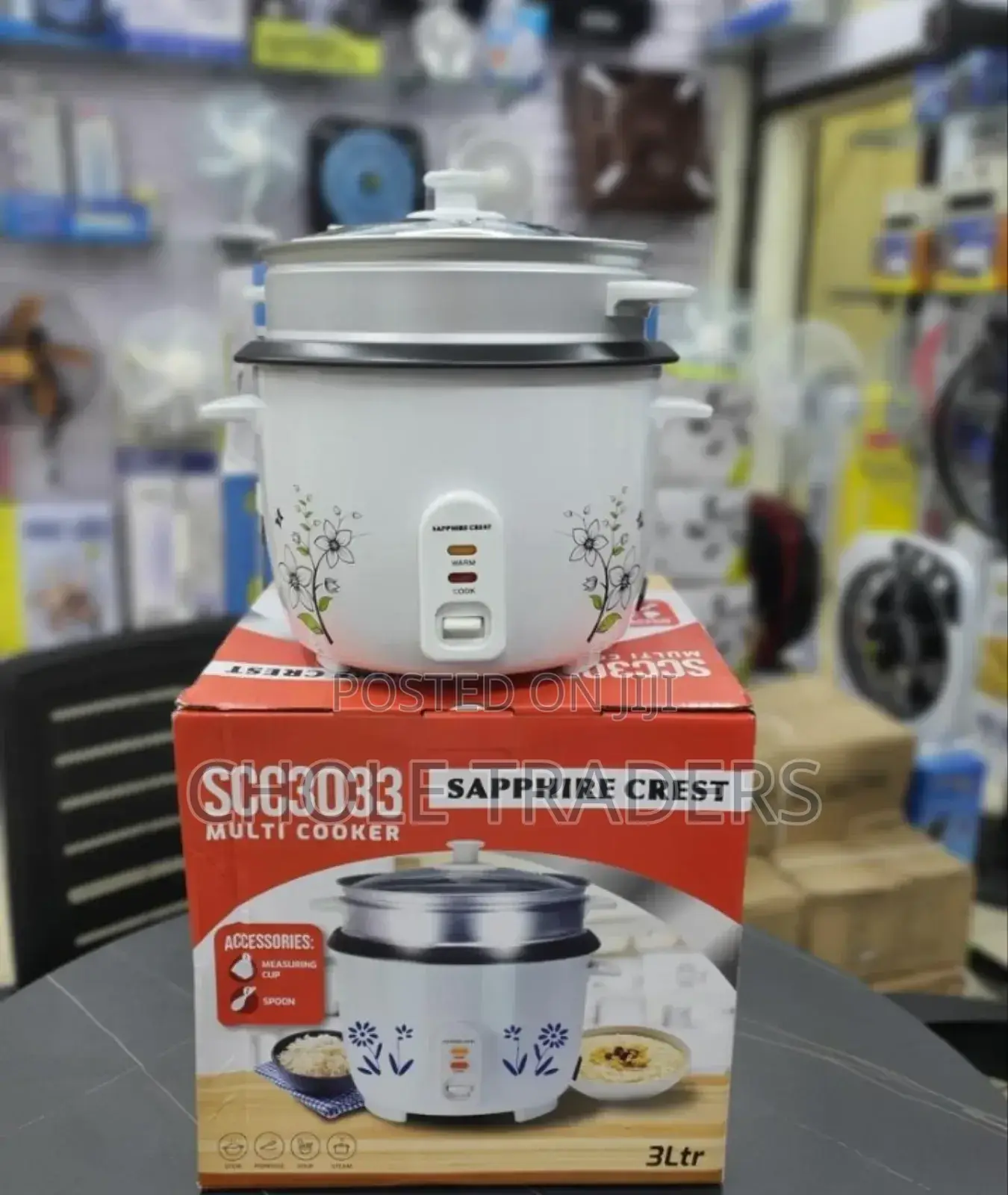 3l Sapphire Crest Multi Cooker / Rice Cooker