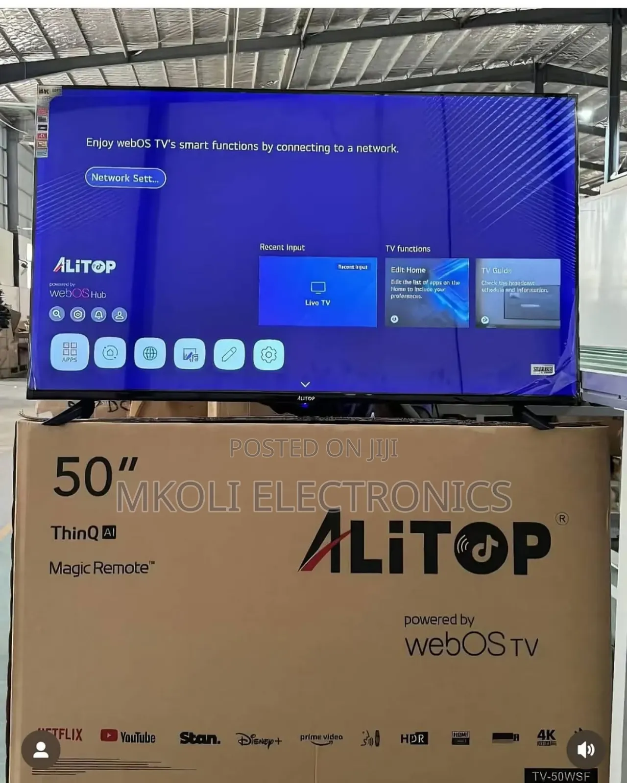 Altop Smart Tv 50 Inches