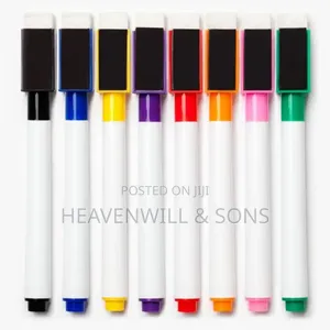 50pcs White Board Marker Pen With Eraser TZS 400/Pc Moq 4 Sets