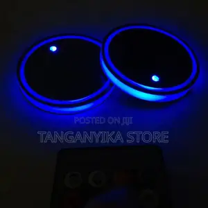 Car Led Logo Cup Holder