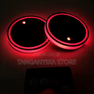 Car Led Logo Cup Holder