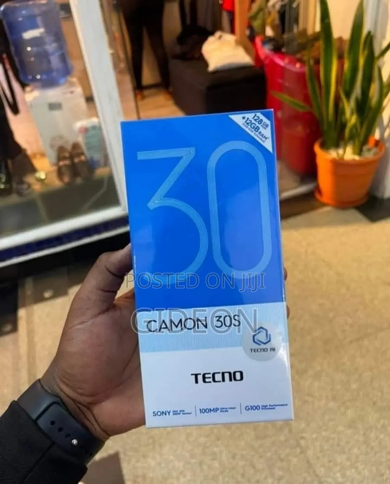 New Tecno Camon 30S 128 GB Black