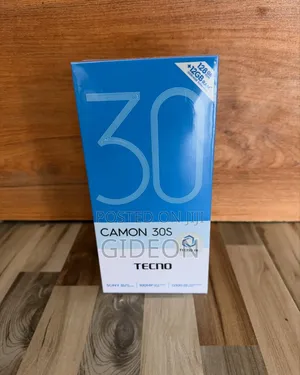 New Tecno Camon 30S 128 GB Black