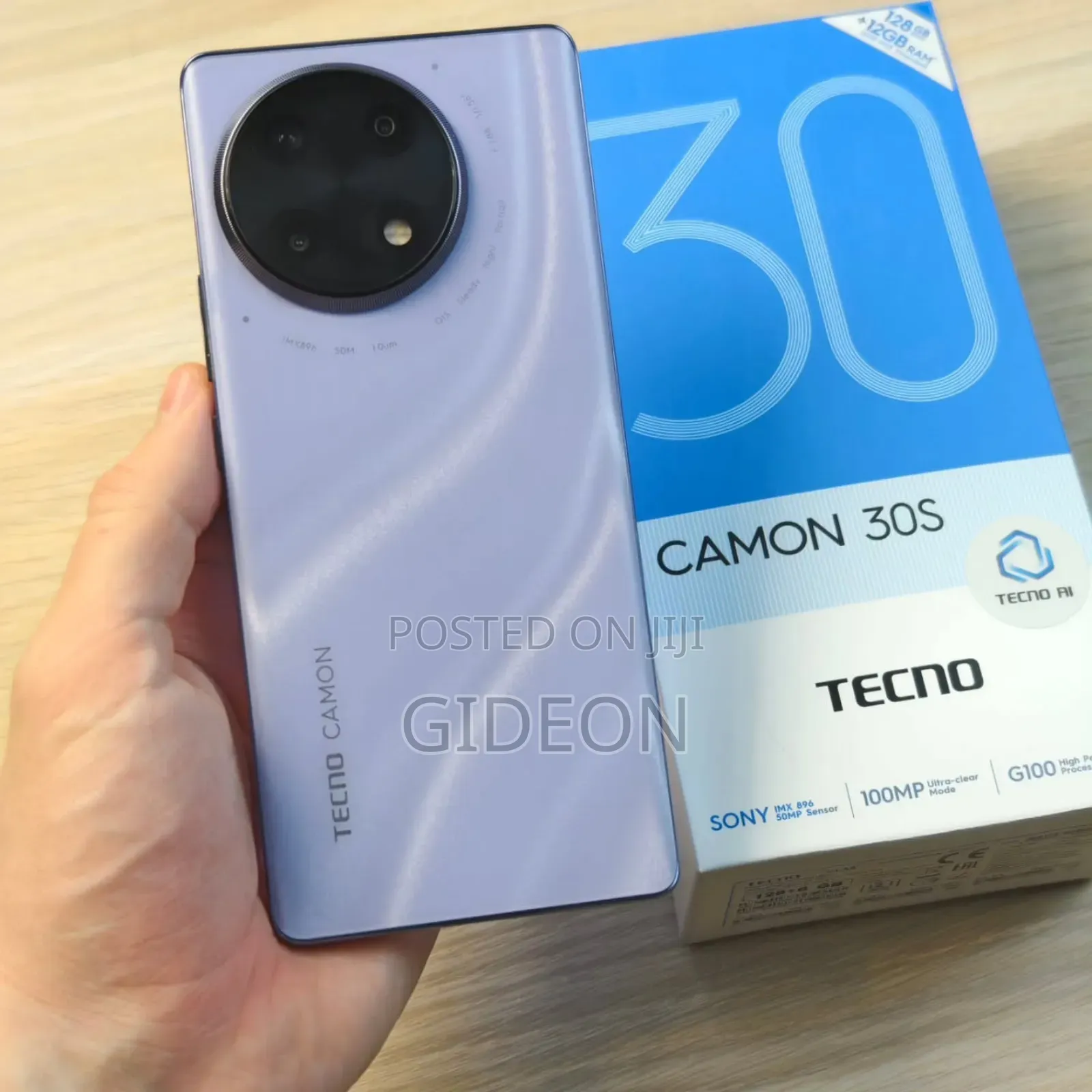 New Tecno Camon 30S 256 GB Purple
