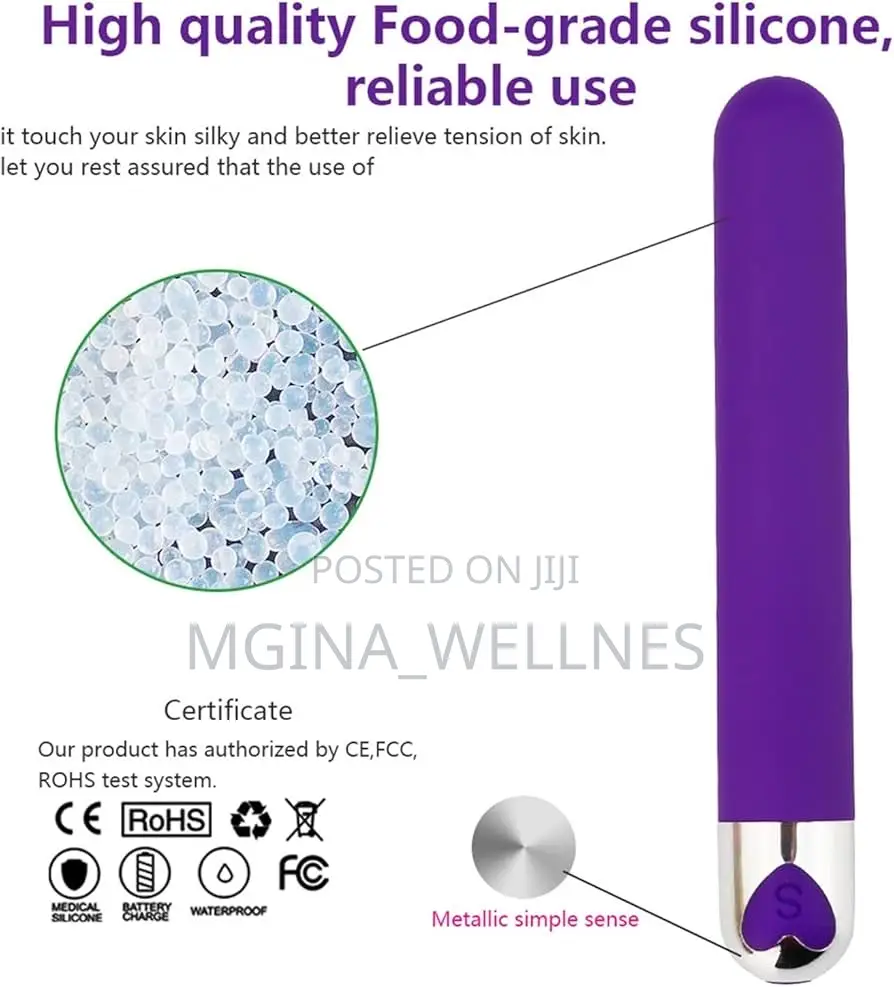 Min Bullet Vibrator Clitoris and G-Spot Nipple Stimulator