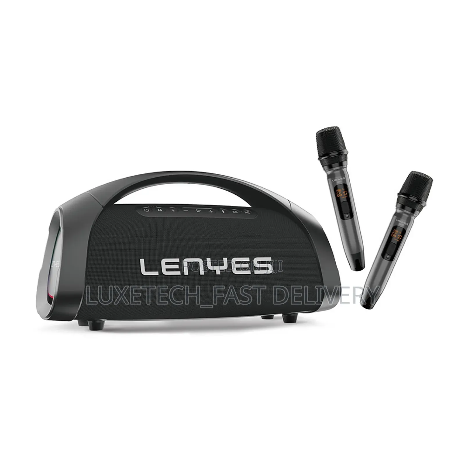 Lenyes S873 Wireless Party Speaker 400w With 2 Mics