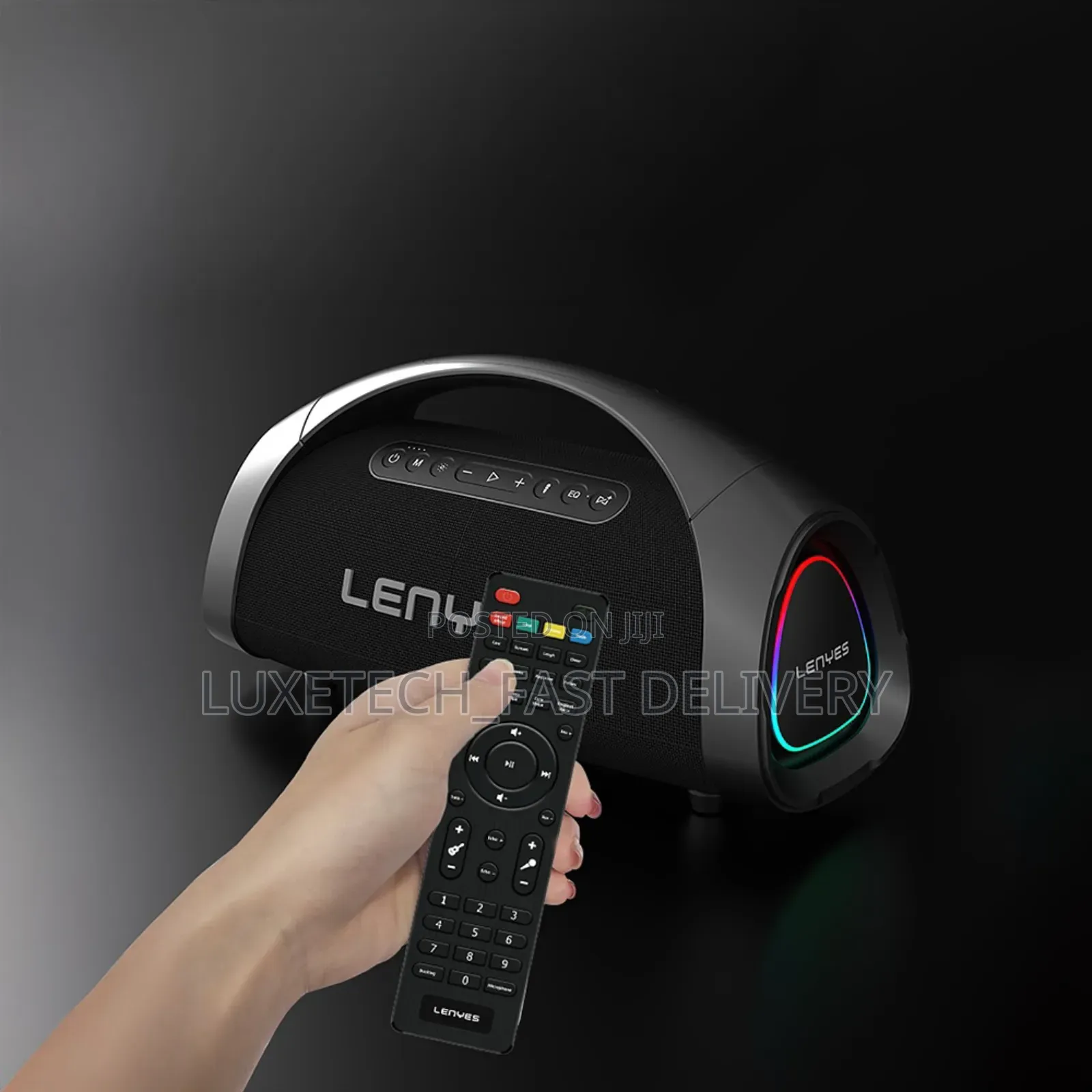 Lenyes S873 Wireless Party Speaker 400w With 2 Mics