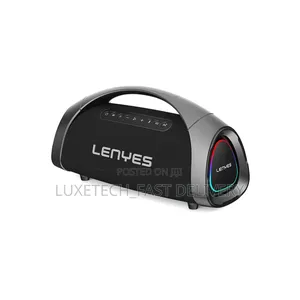 Lenyes S873 Portable Bluetooth Party Speaker 2 Microphone