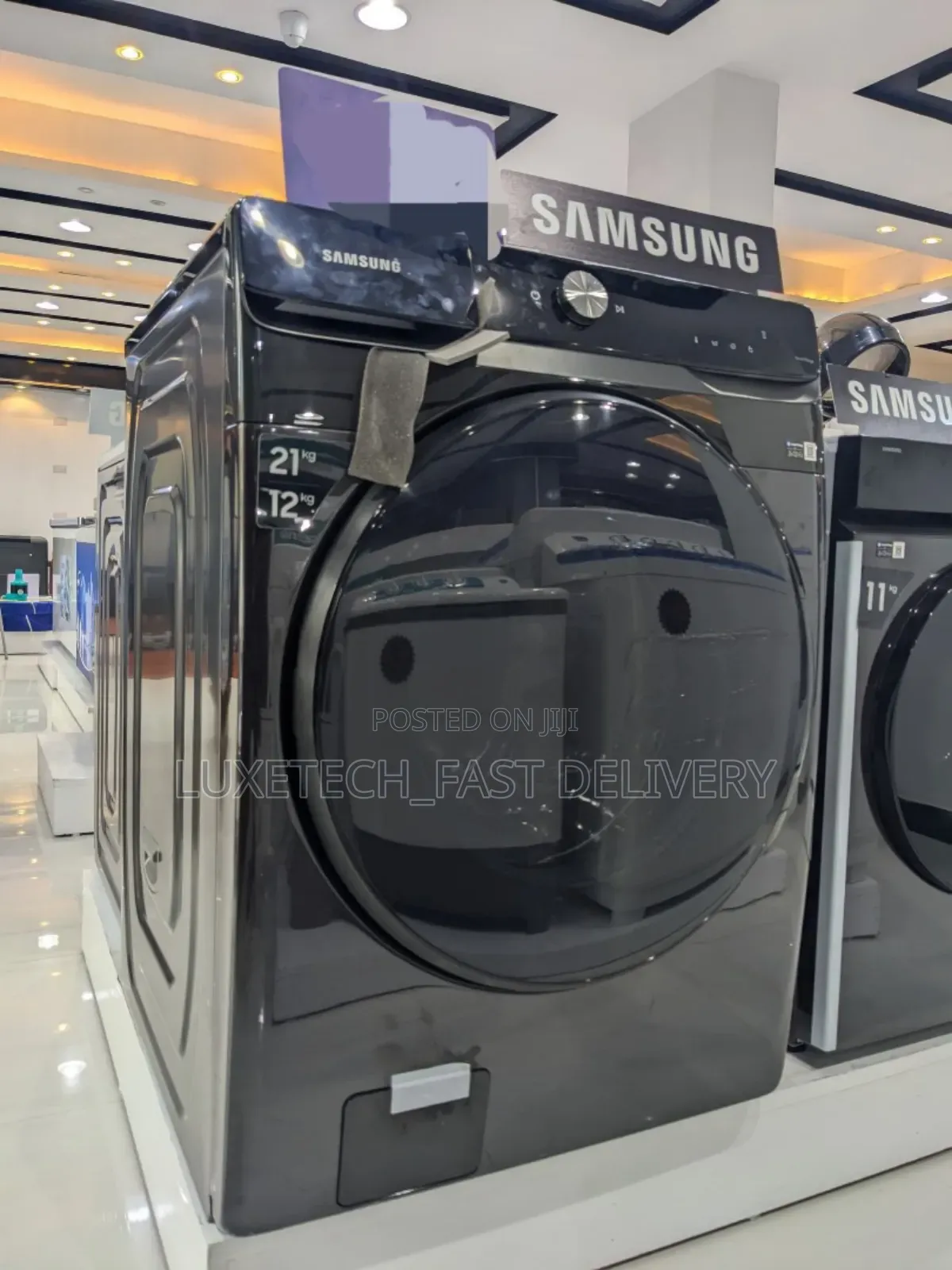 Samsung Washing Machine 21kg Front Load With Dryer 12kg