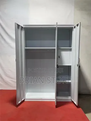 3 Doors Wardrobe With Safe(Kabati Ya Nguo Yenye Sefu)