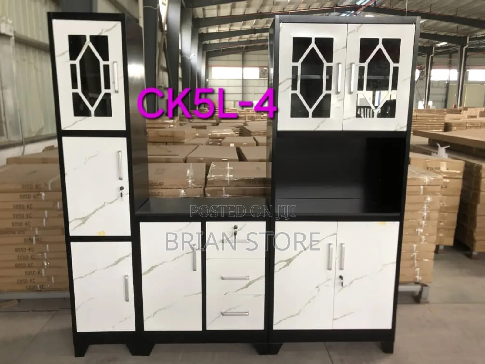 Office Wardrobe White Color (Kabati Ya Ofisini Rangi Nyeupe)