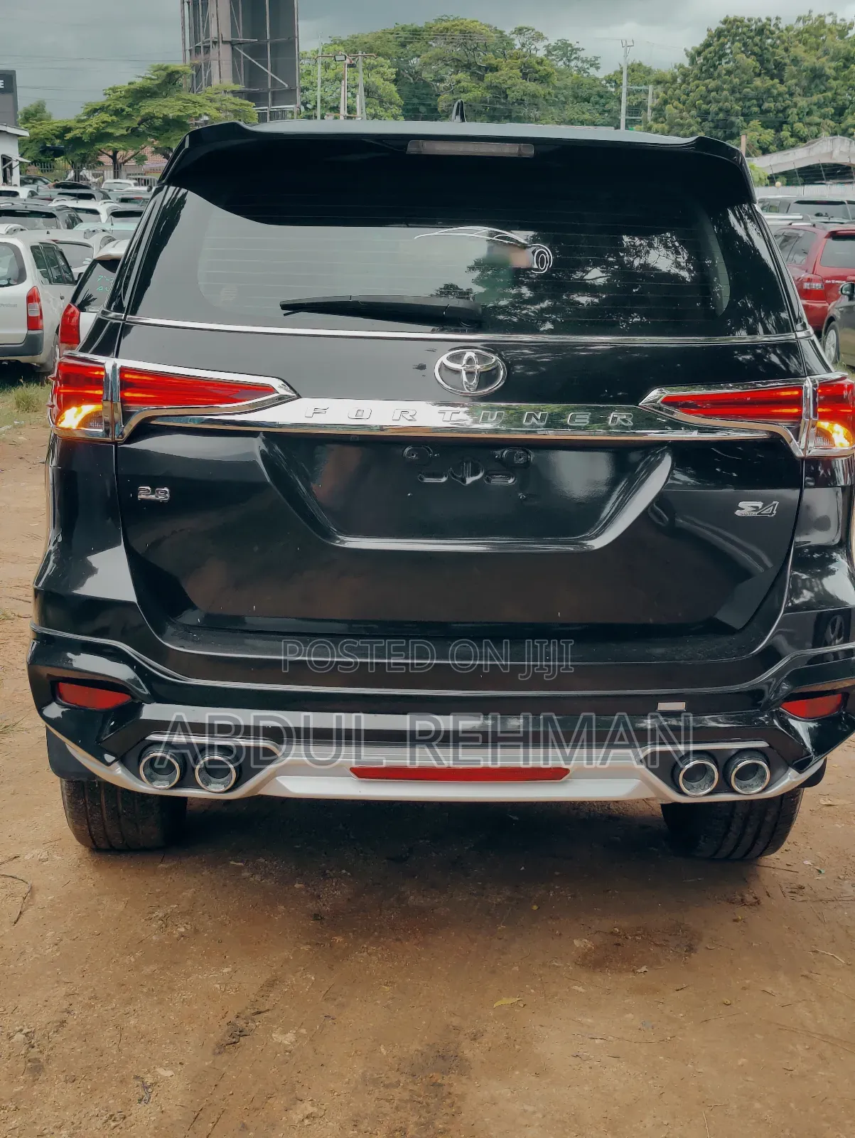 Toyota Fortuner 2.8 D AWD 2018 Black