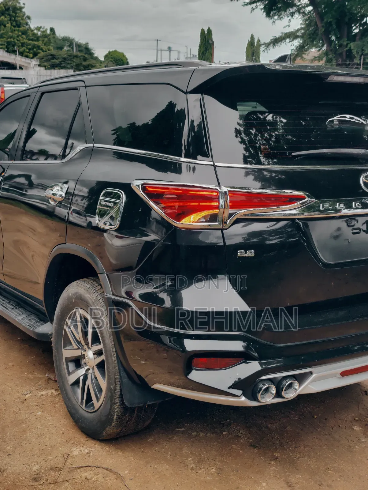 Toyota Fortuner 2.8 D AWD 2018 Black