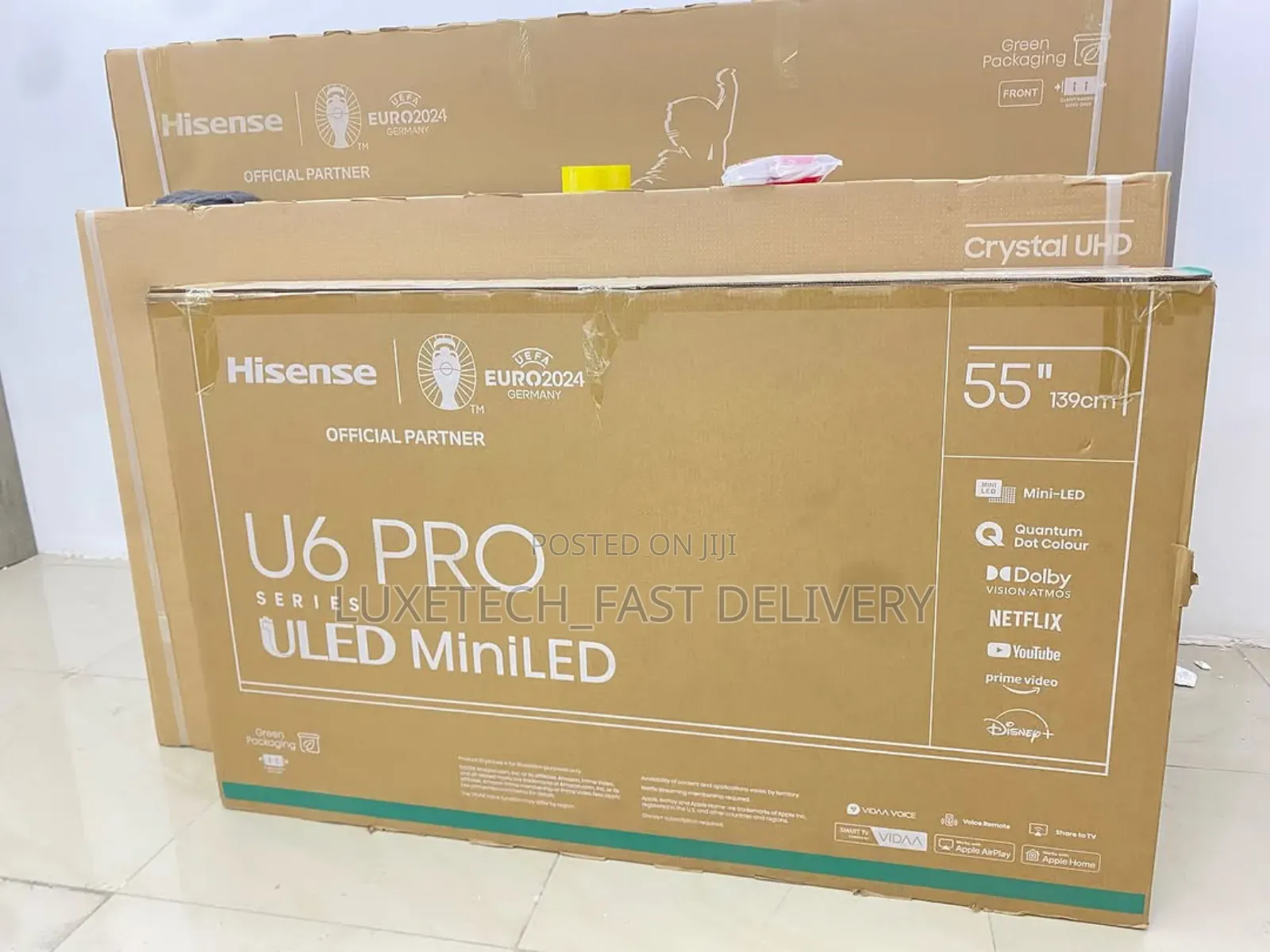 Hisense 55-Inches U6n Pro Series Uled Miniled Tv