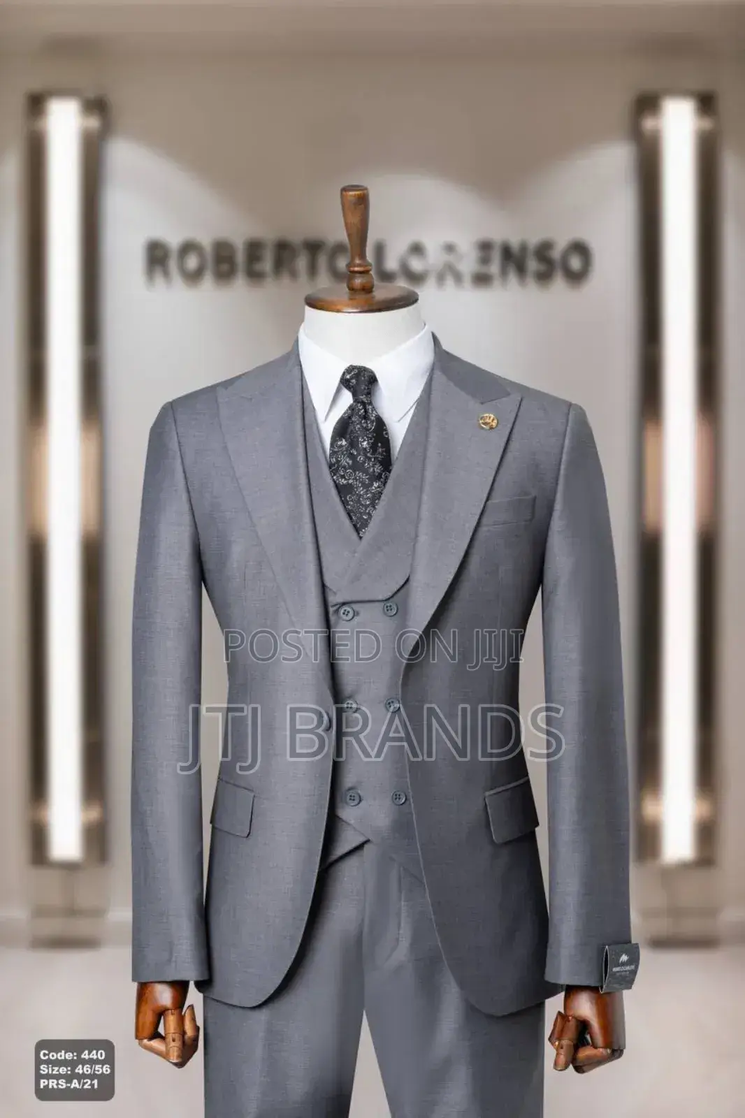 Greyish  Suit