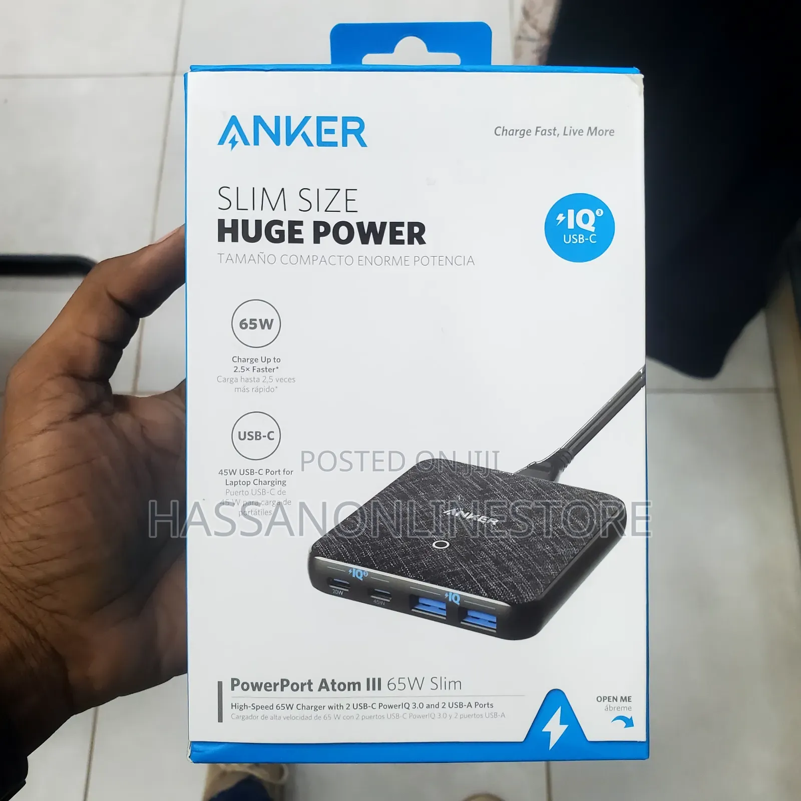 Anker Powerport Atom Iii 65w Slim Is a Compact