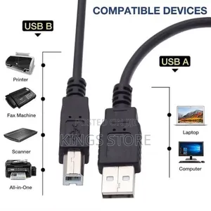 Usb a to B Printer Cable - High-Speed