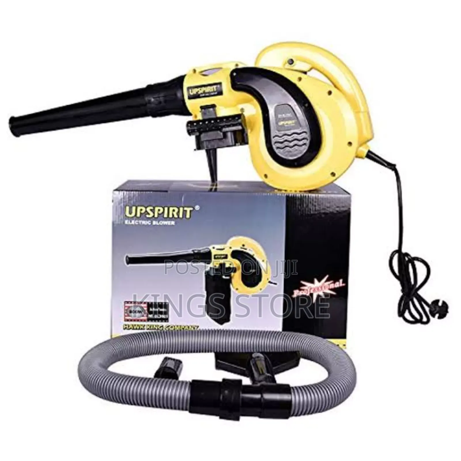 Upspirit 800w Electric Vacuum Leaf Blower - Powerful Dual