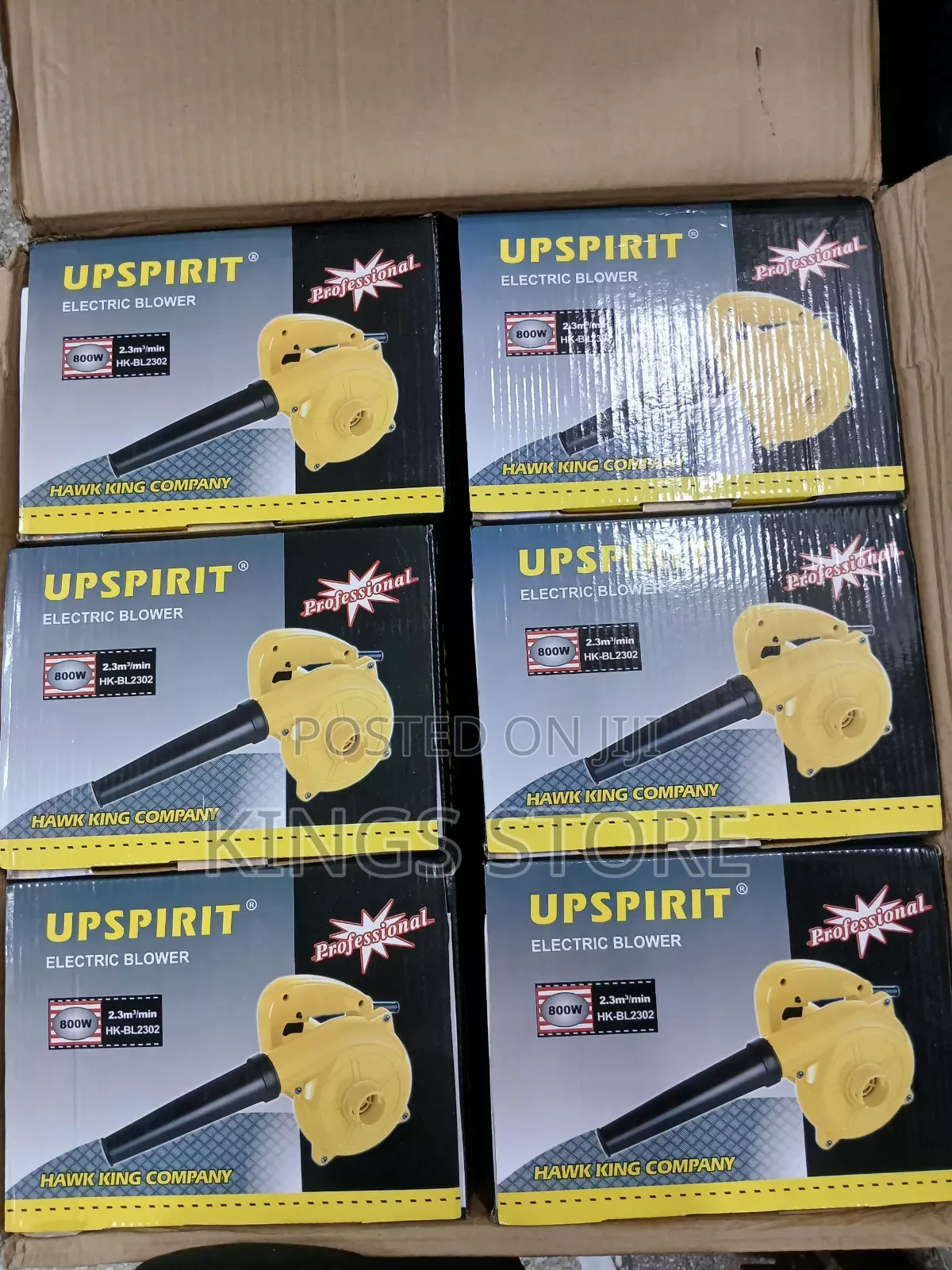 Upspirit 800w Electric Vacuum Leaf Blower - Powerful Dual