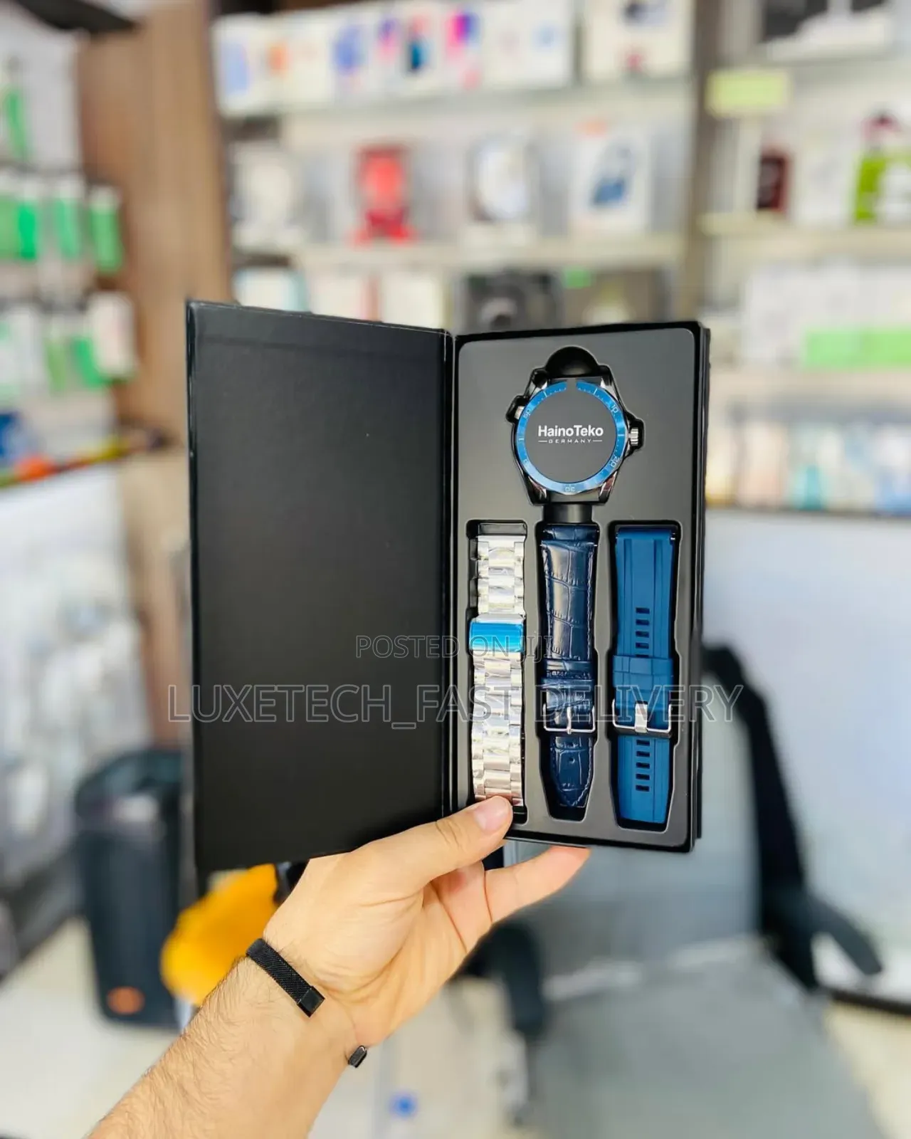 Haino Teko Rw-48 Stylish Waterproof Smartwatch Amoled Screen