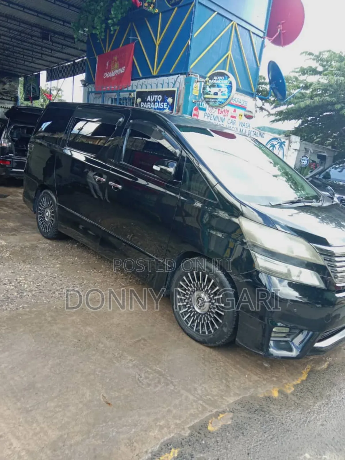 Toyota Vellfire 2008 Black